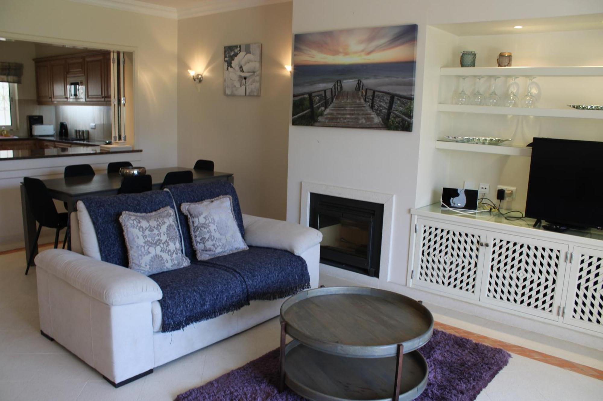 Luxury 2 Bedroom Apartment With Private Garden Almancil Bagian luar foto